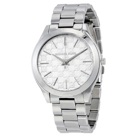 michael kors watch net a porter|Oversized Runway Silver.